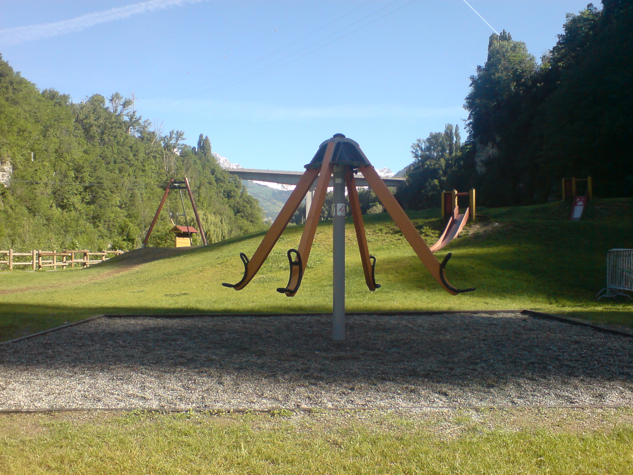 Gioco del parco giochi al Parco Saumont