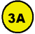 la scritta 3A dentro un cerchio giallo